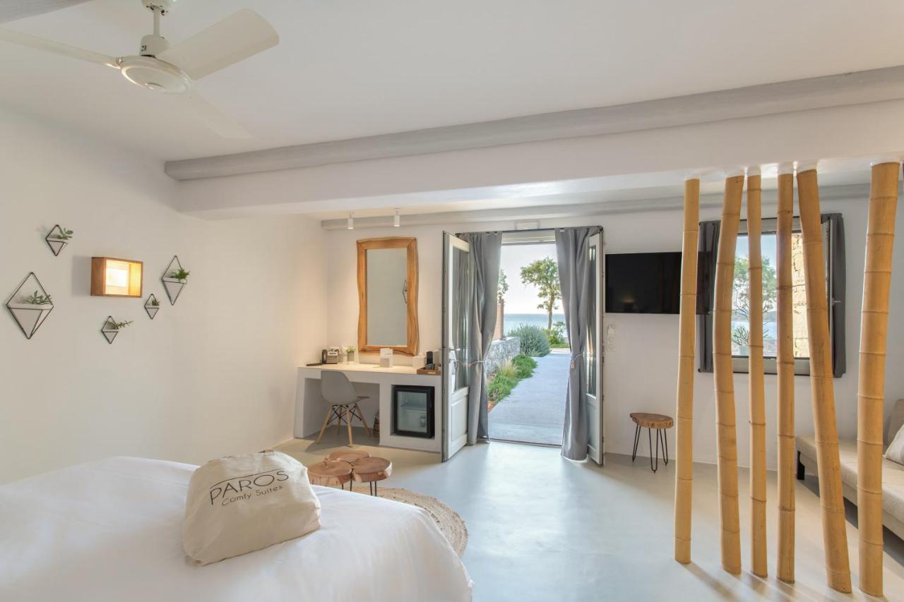 Paros Comfy Suites Náusza Kültér fotó