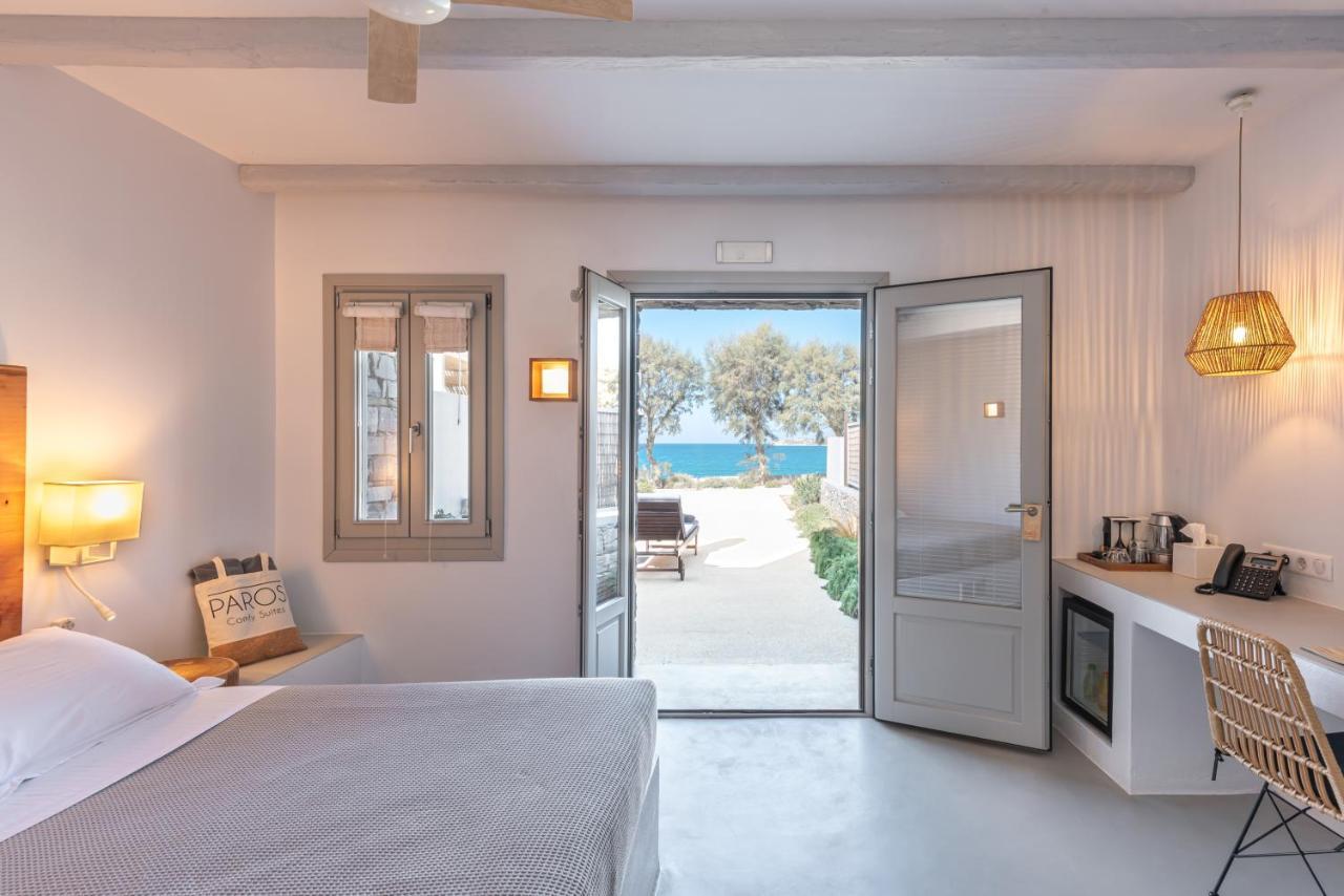 Paros Comfy Suites Náusza Kültér fotó
